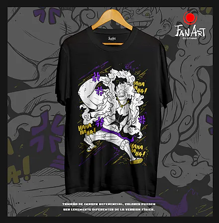 Polera Monkey D. Luffy · Gear 5 — One Piece