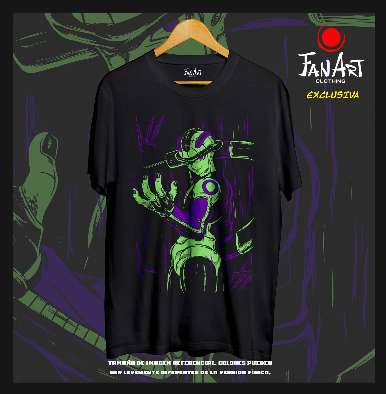 Polera Meruem · Retrato — Hunter x Hunter