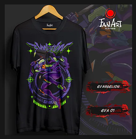 Polera EVA 01 — Evangelion