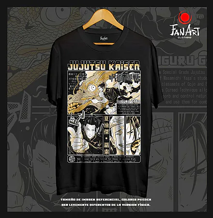 Polera Suguru Geto · Espíritu maldito dragón — Jujutsu Kaisen