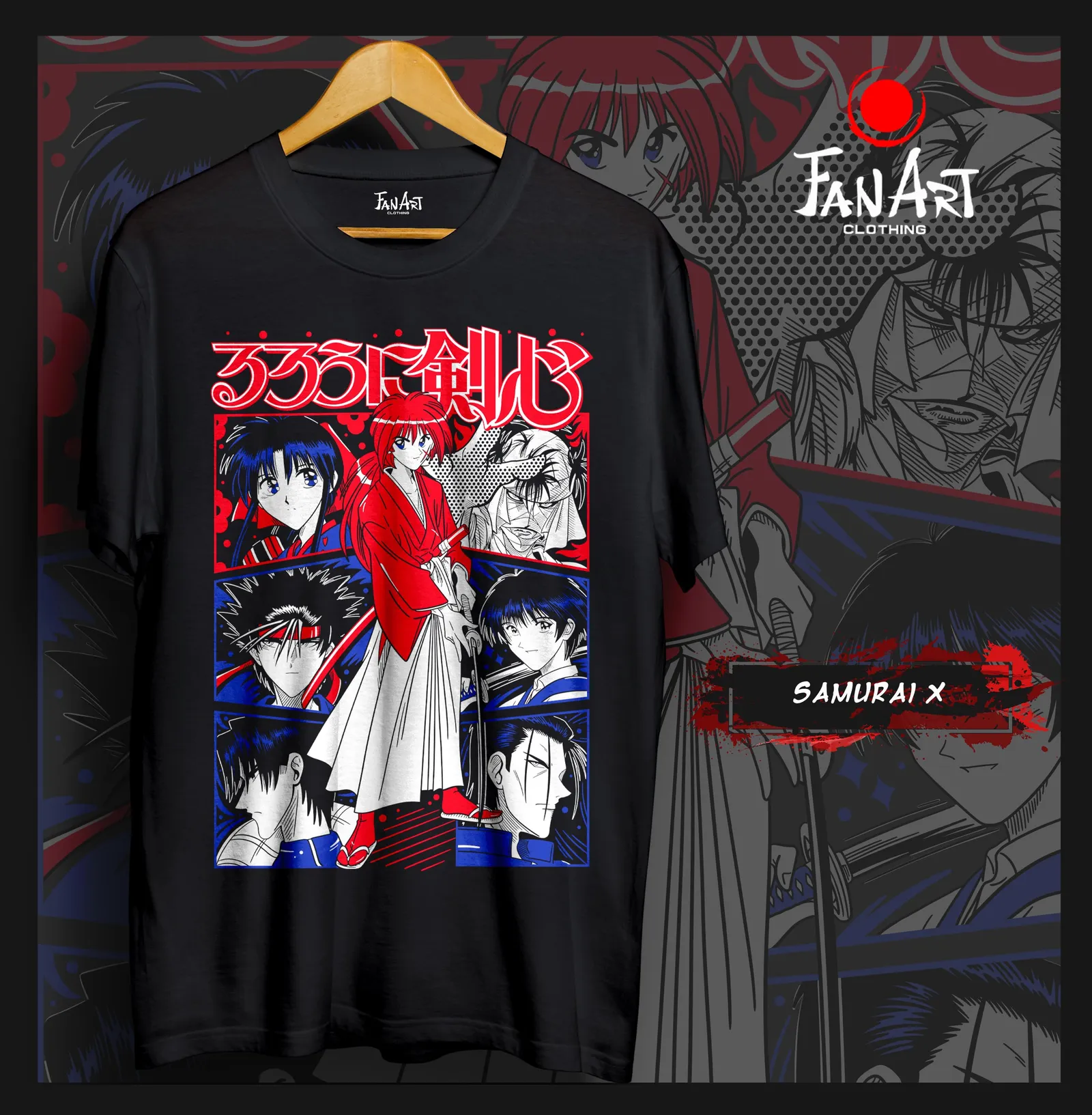 Polera Elenco · Elenco principal (2) — Rurouni Kenshin