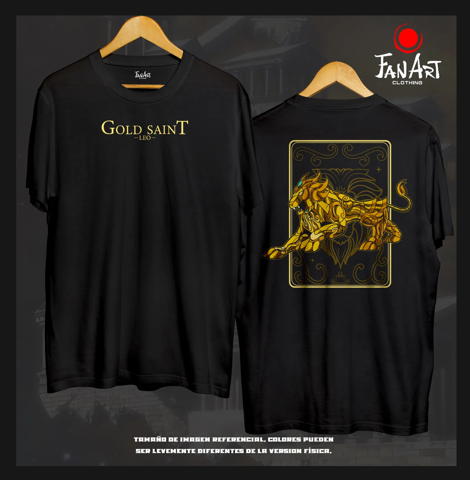 Polera Leo (Cloth Dorado) — Saint Seiya