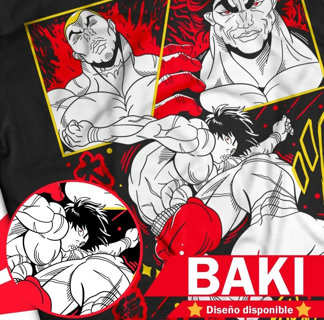 Polera Baki Hanma — Baki