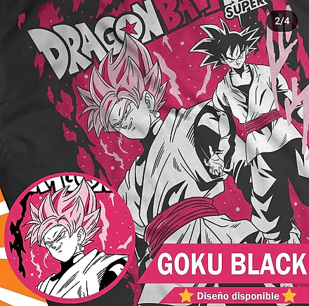 Polera Goku Black — Dragon Ball
