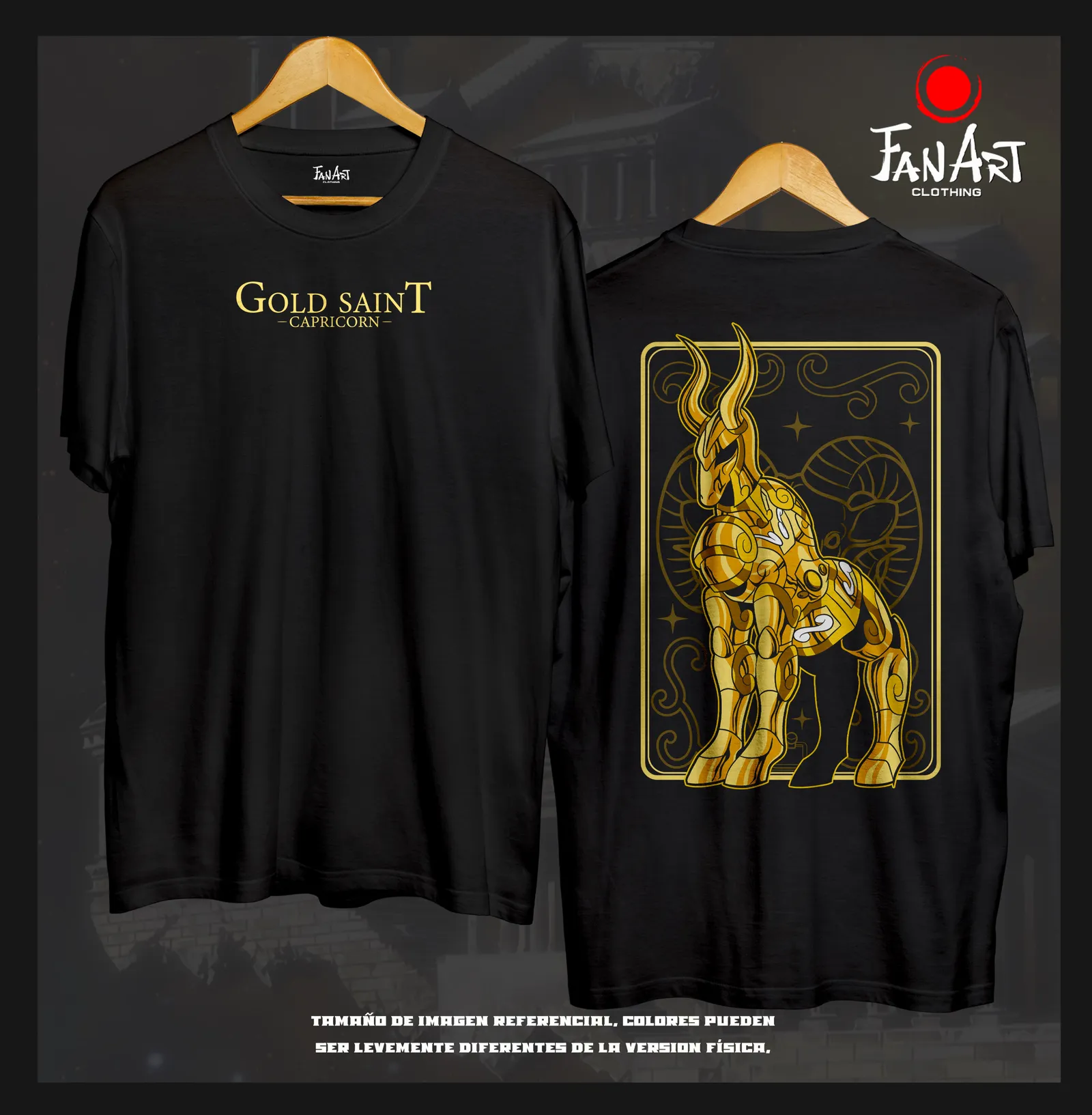Polera Capricornio (Cloth Dorado) — Saint Seiya