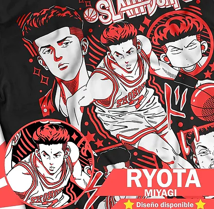Polera Ryota Miyagi — Slam Dunk