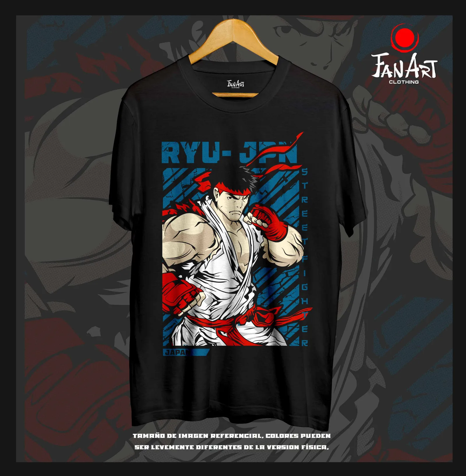 Polera Ryu — Street Fighter