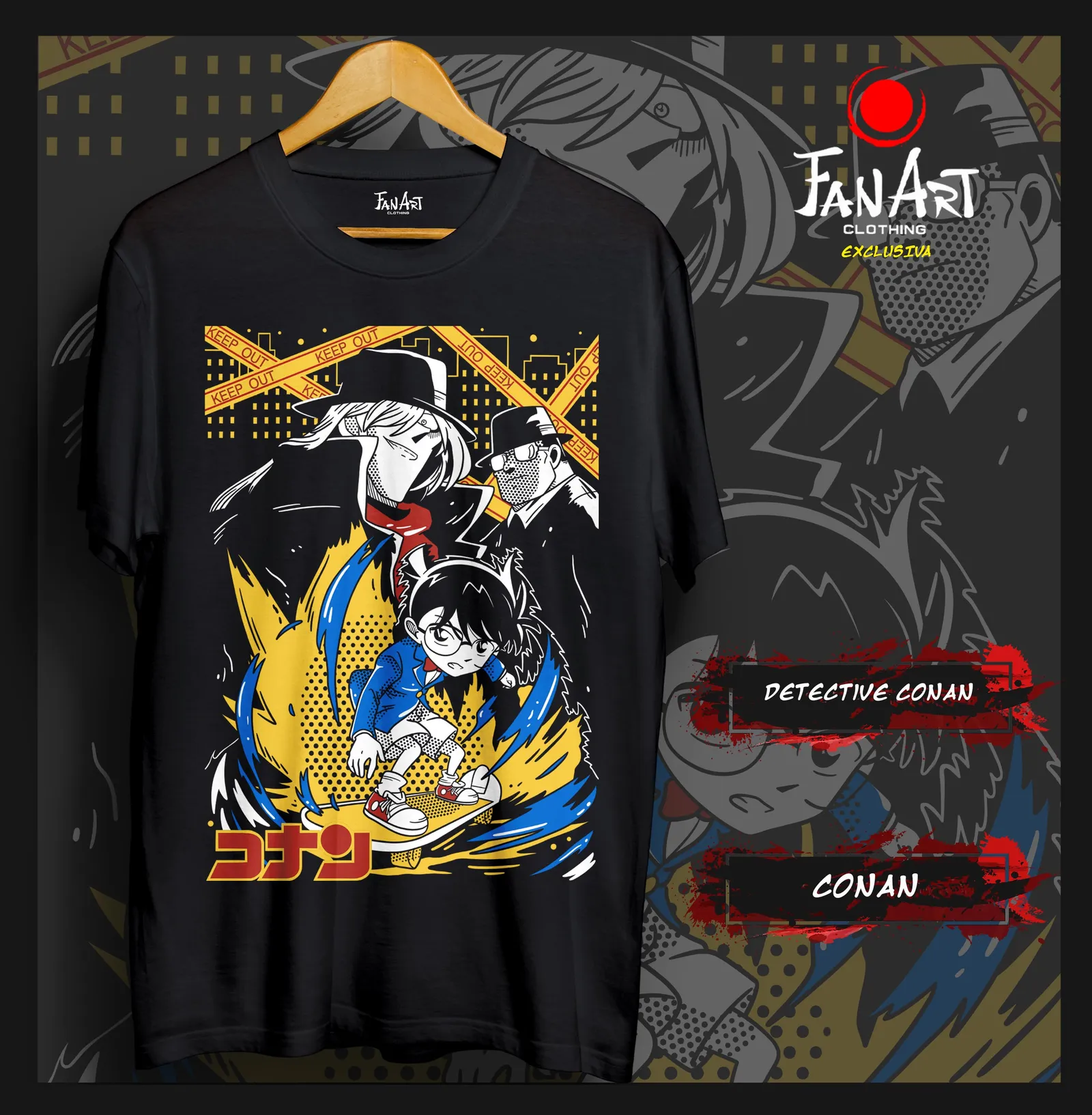 Polera Conan Edogawa — Detective Conan