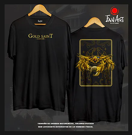 Polera Cáncer (Cloth Dorado) — Saint Seiya