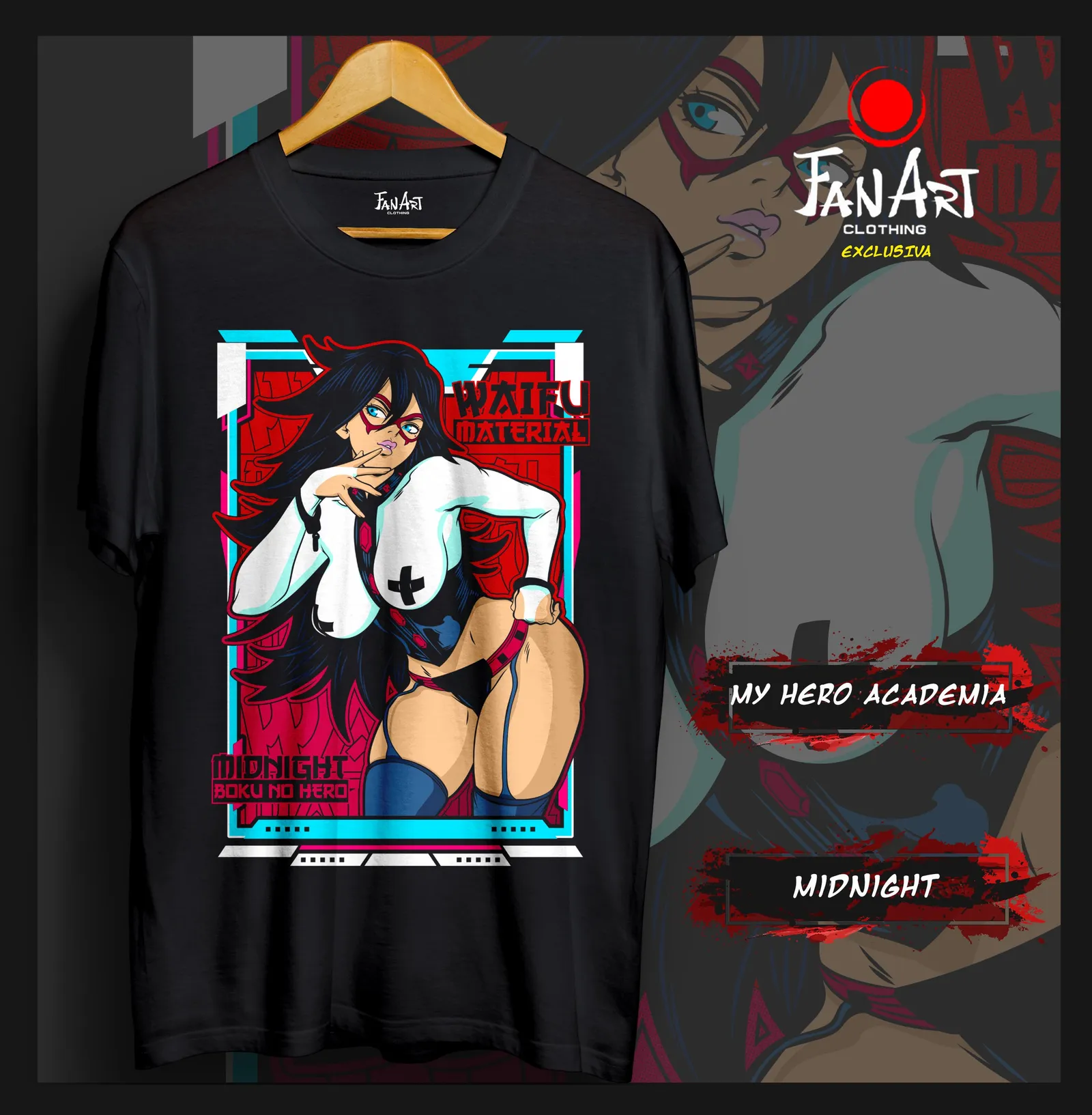 Polera Midnight — My Hero Academia
