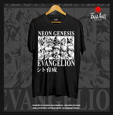 Polera Elenco — Evangelion