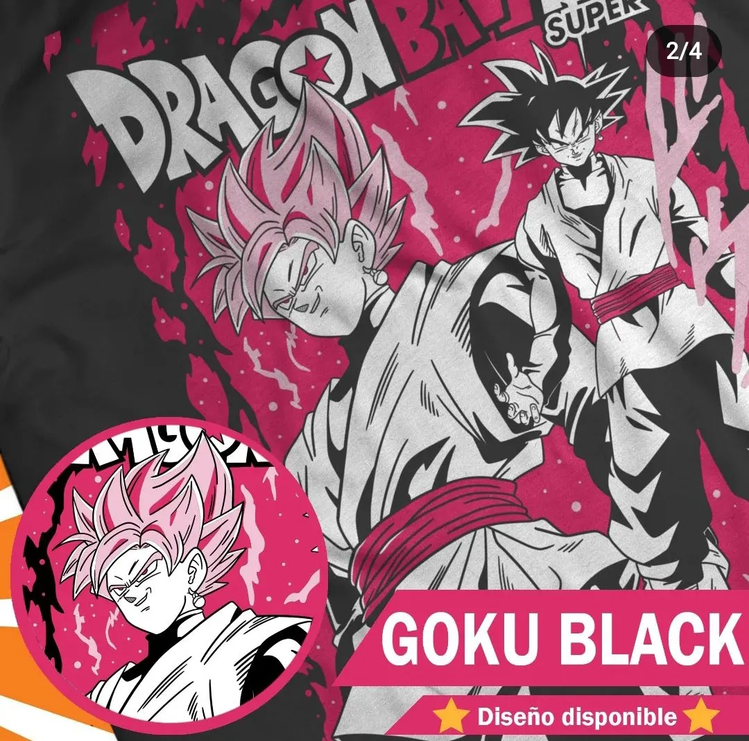 Polera Goku Black — Dragon Ball