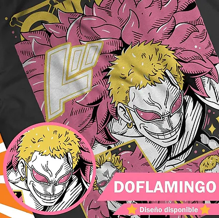 Polera Donquixote Doflamingo — One Piece