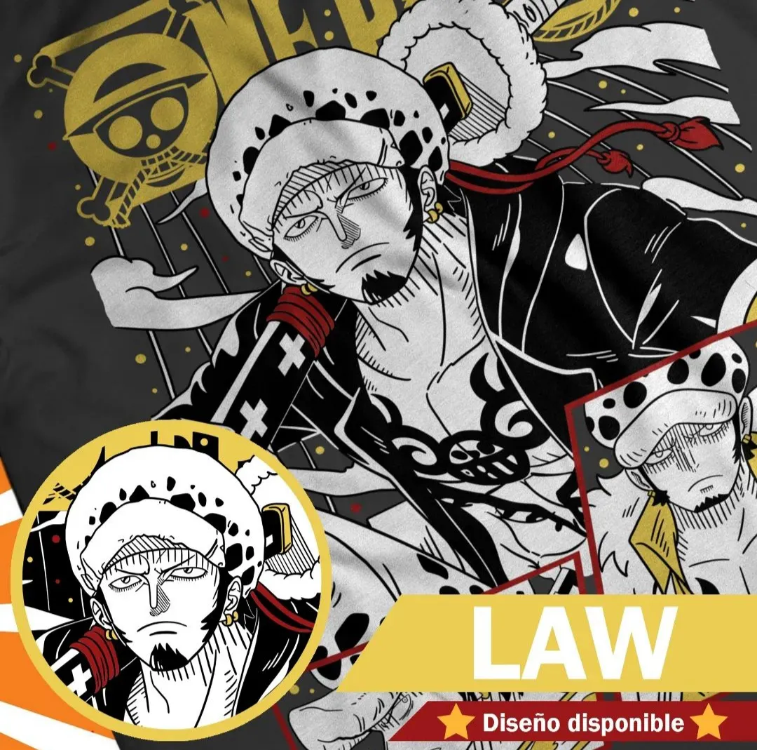 Polera Trafalgar Law — One Piece