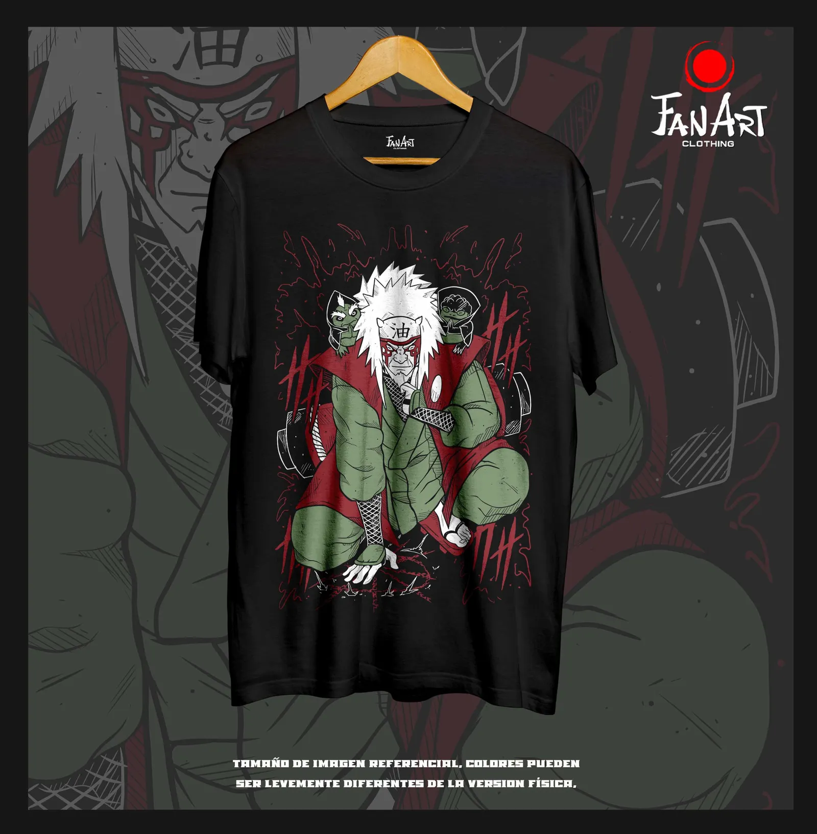 Polera Jiraiya — Naruto