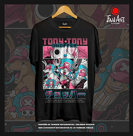 Polera Tony Tony Chopper · Varias formas — One Piece