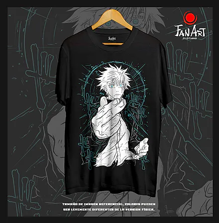 Polera Satoru Gojo · Sello de dominio — Jujutsu Kaisen