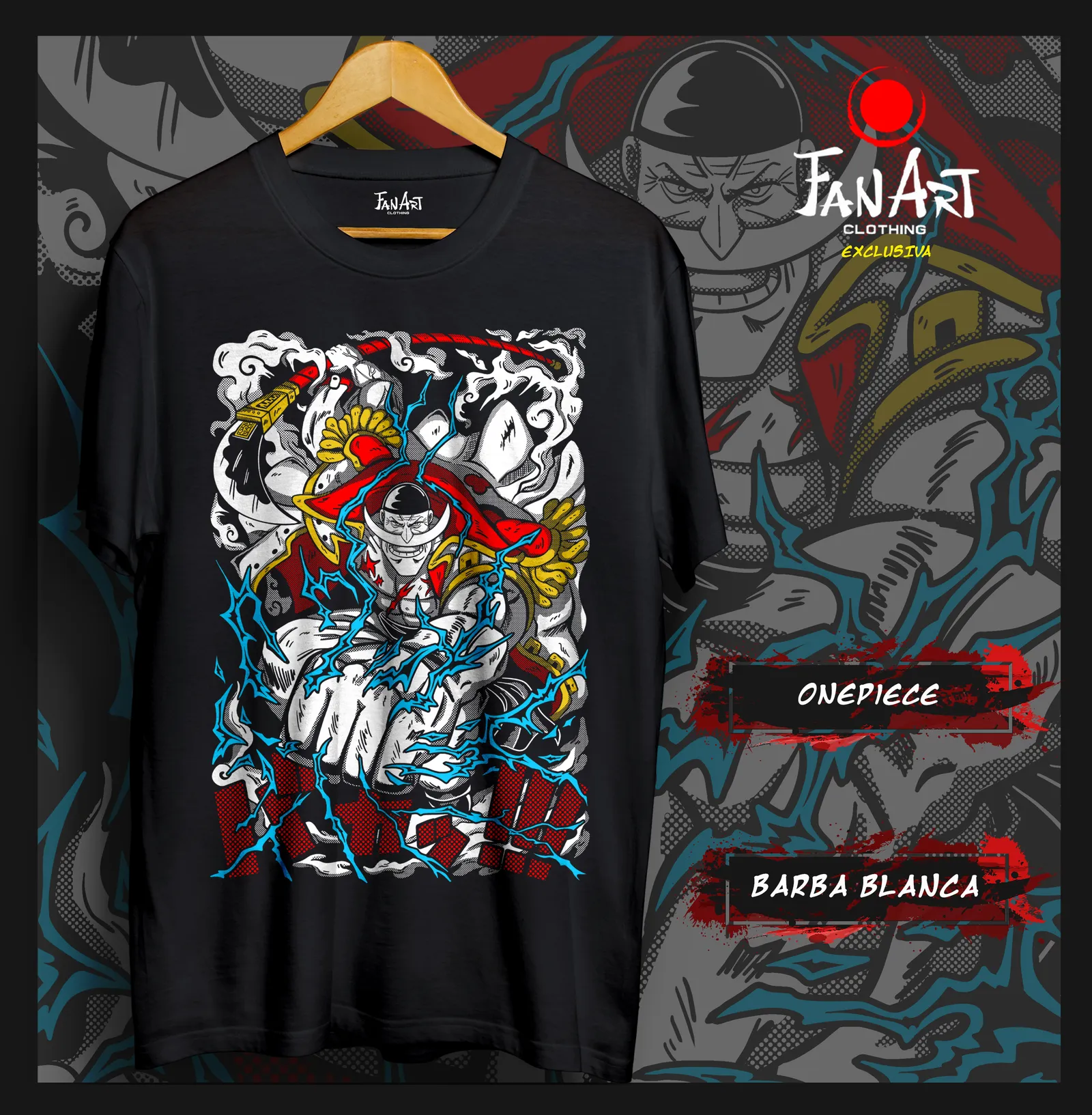 Polera Barba Blanca — One Piece