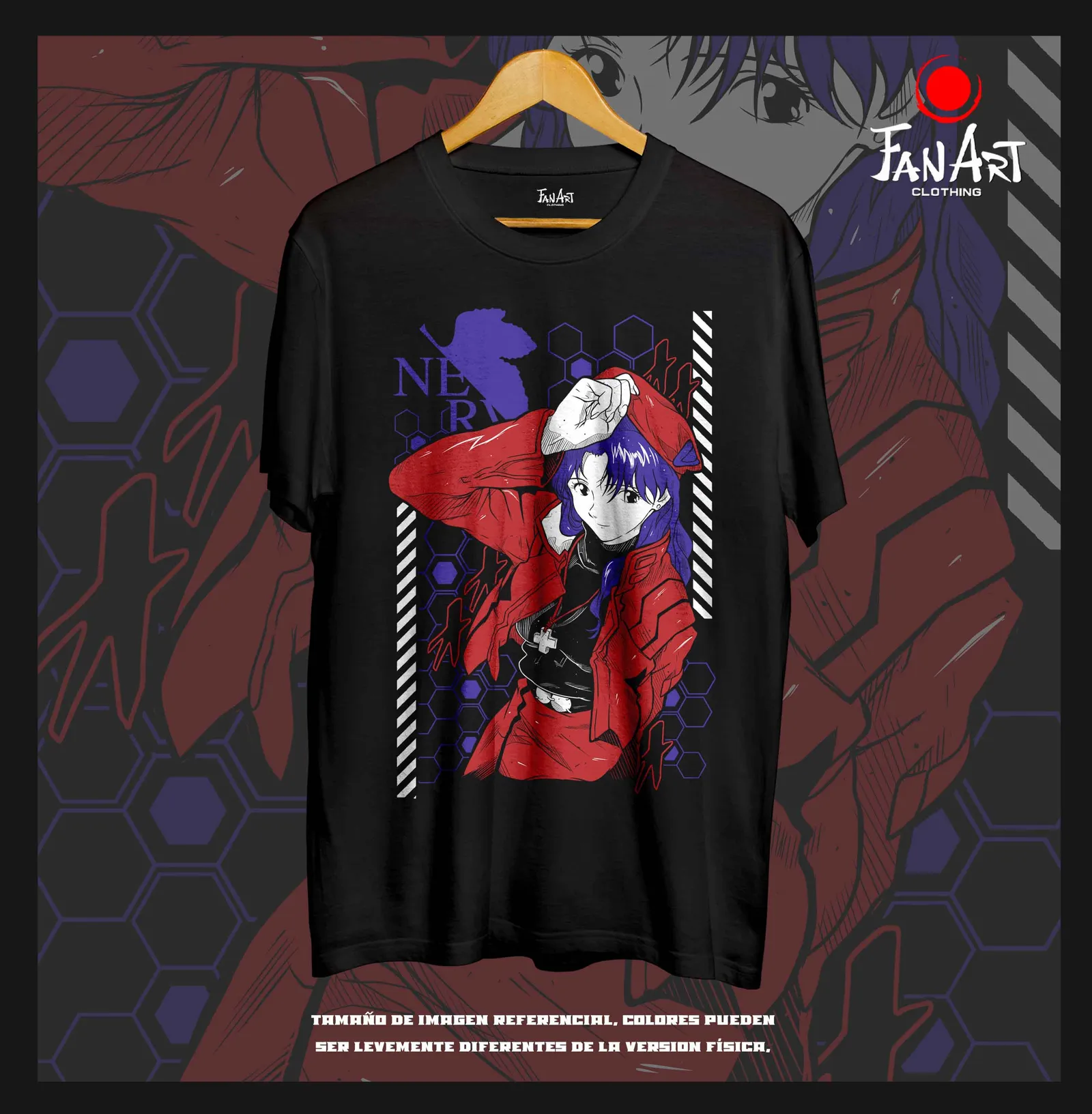 Polera Rei Ayanami — Evangelion
