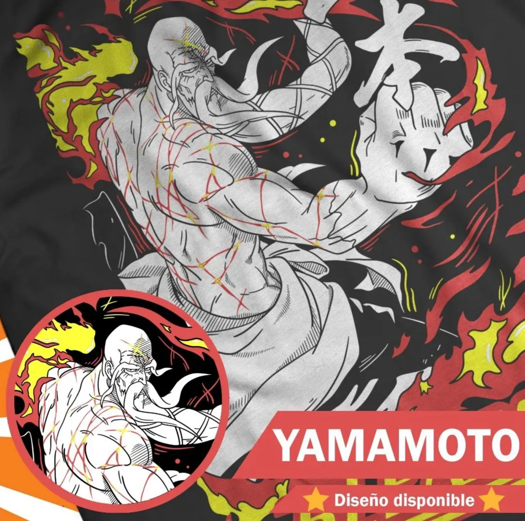 Polera Genryusai Yamamoto — Bleach