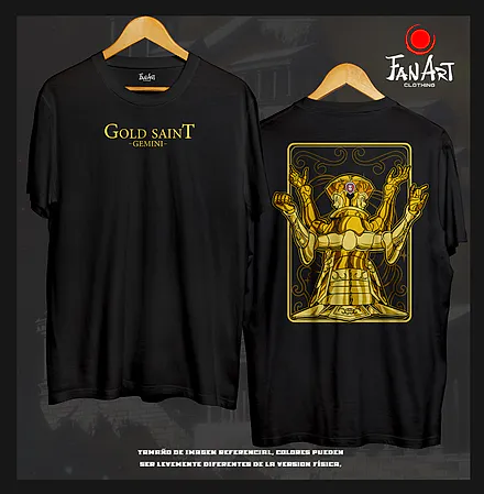 Polera Géminis (Cloth Dorado) — Saint Seiya