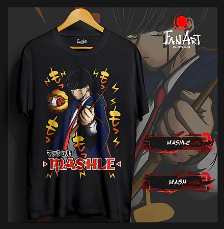 Polera Mash Burnedead — Mashle
