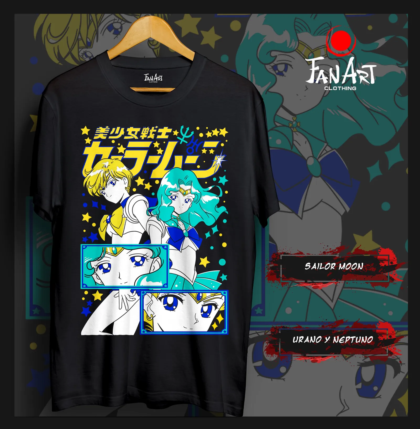 Polera Sailor Uranus y Sailor Neptune — Sailor Moon
